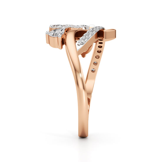 Roselle Heart Harmony Ring