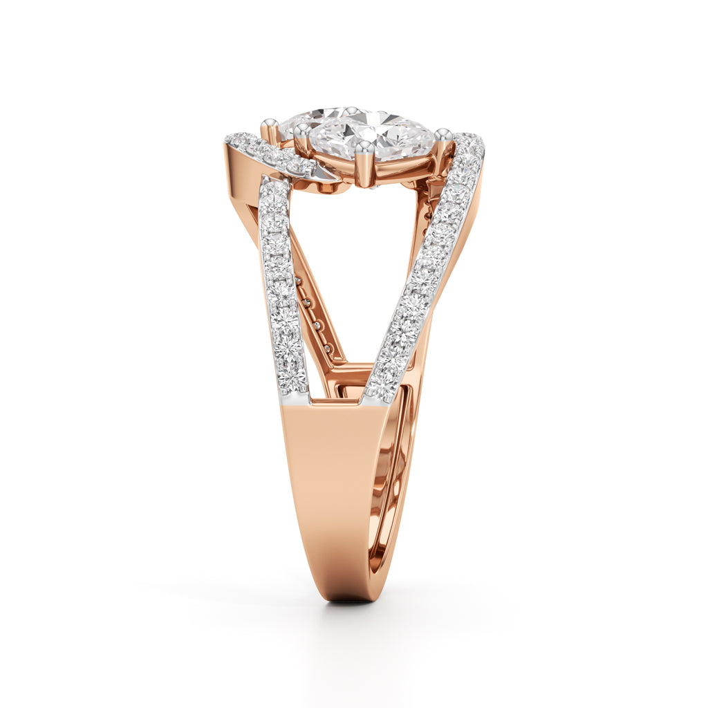 Aurora Dual Radiance Diamond Ring