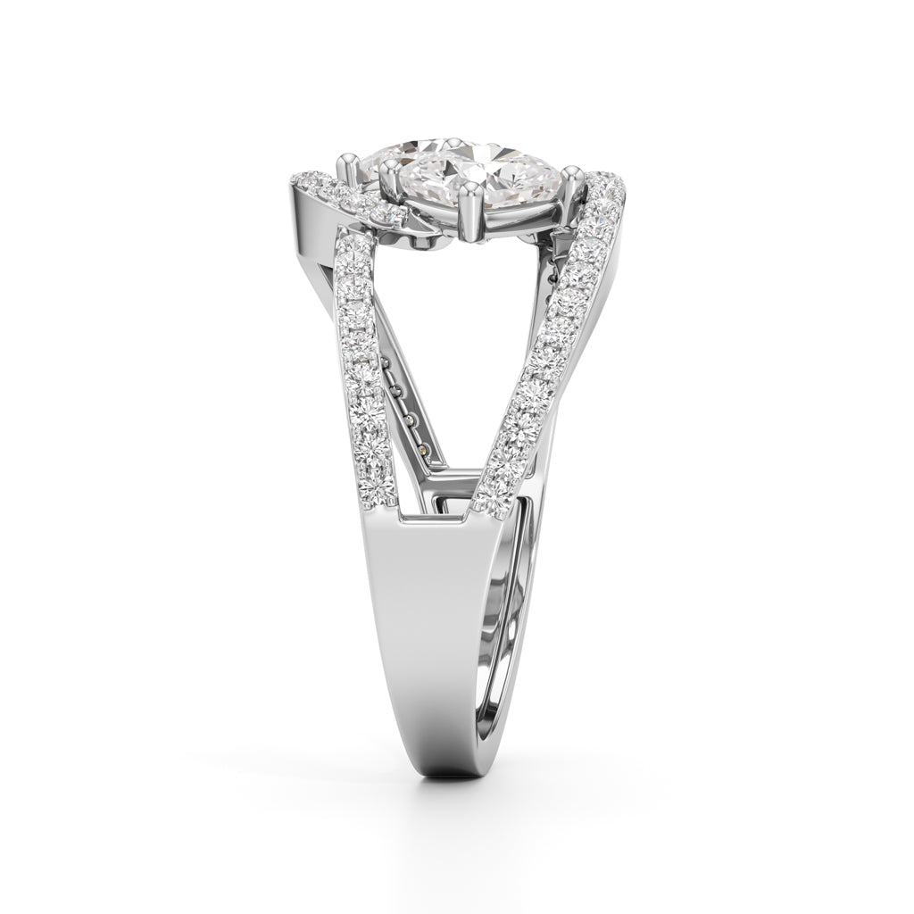Aurora Dual Radiance Diamond Ring