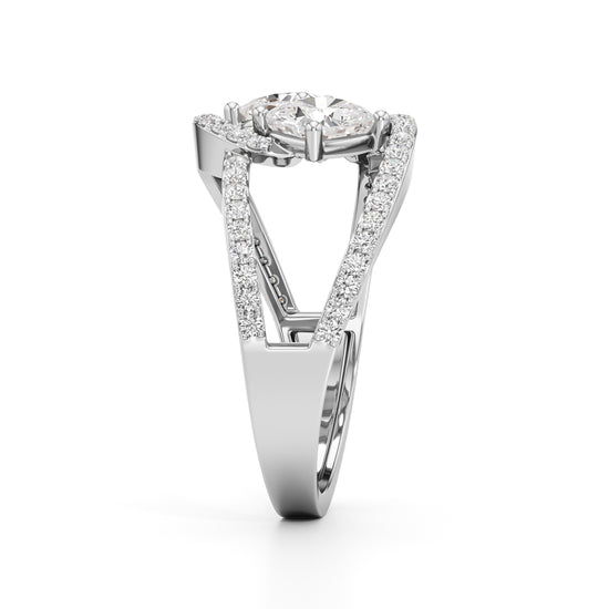 Aurora Dual Radiance Diamond Ring