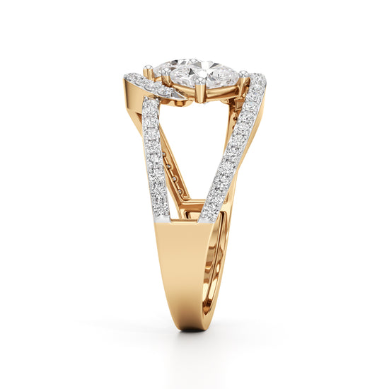 Aurora Dual Radiance Diamond Ring