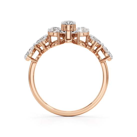 Florenza Petal Cluster Ring