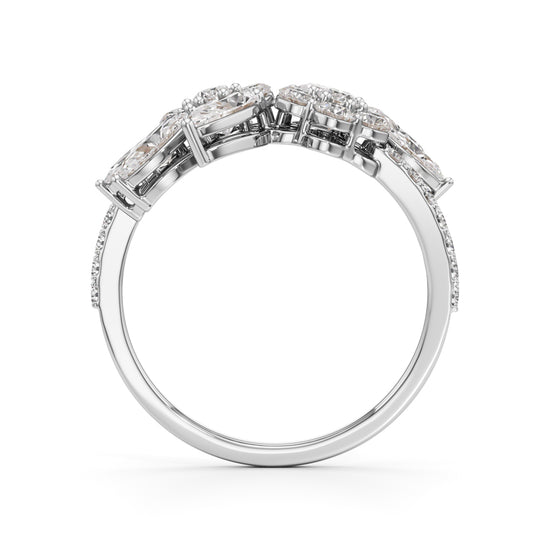 Elysia Marquise Bloom Diamond Ring
