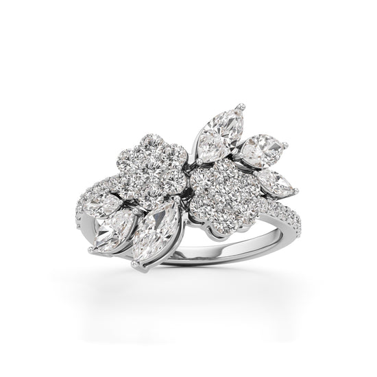 Elysia Marquise Bloom Diamond Ring