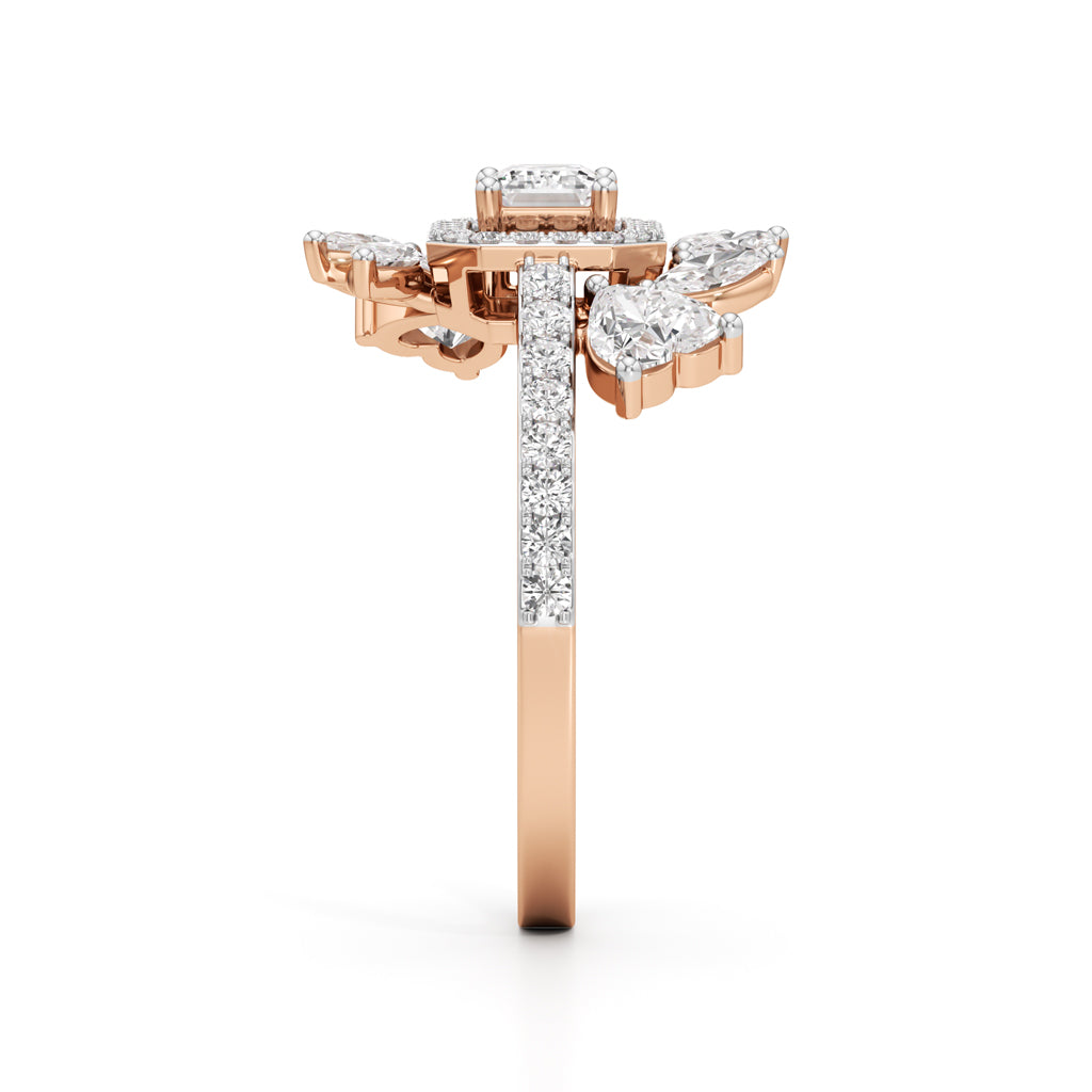 Celestia Radiant Halo Ring