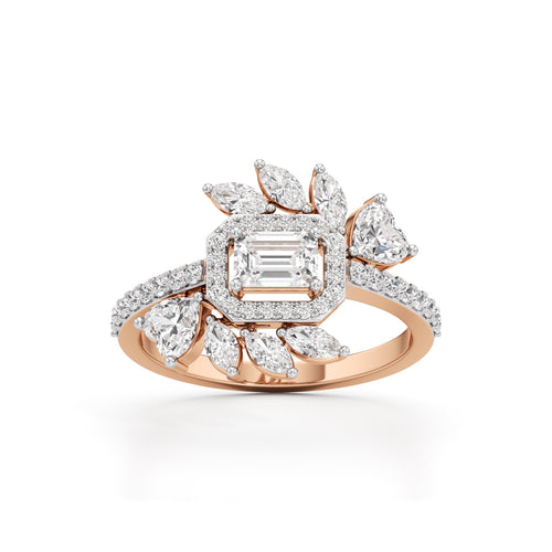 Celestia Radiant Halo Ring