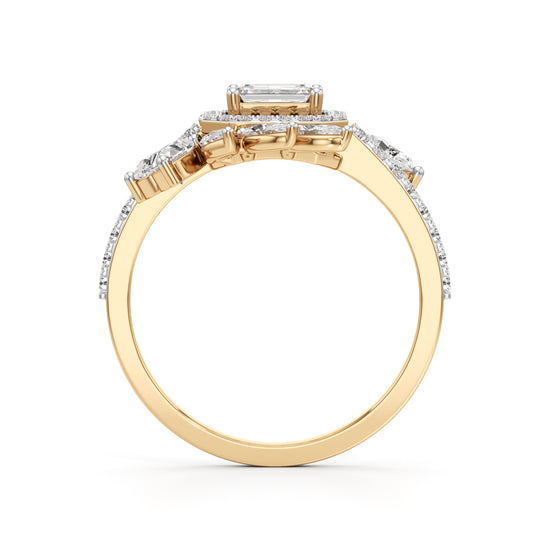 Celestia Radiant Halo Ring