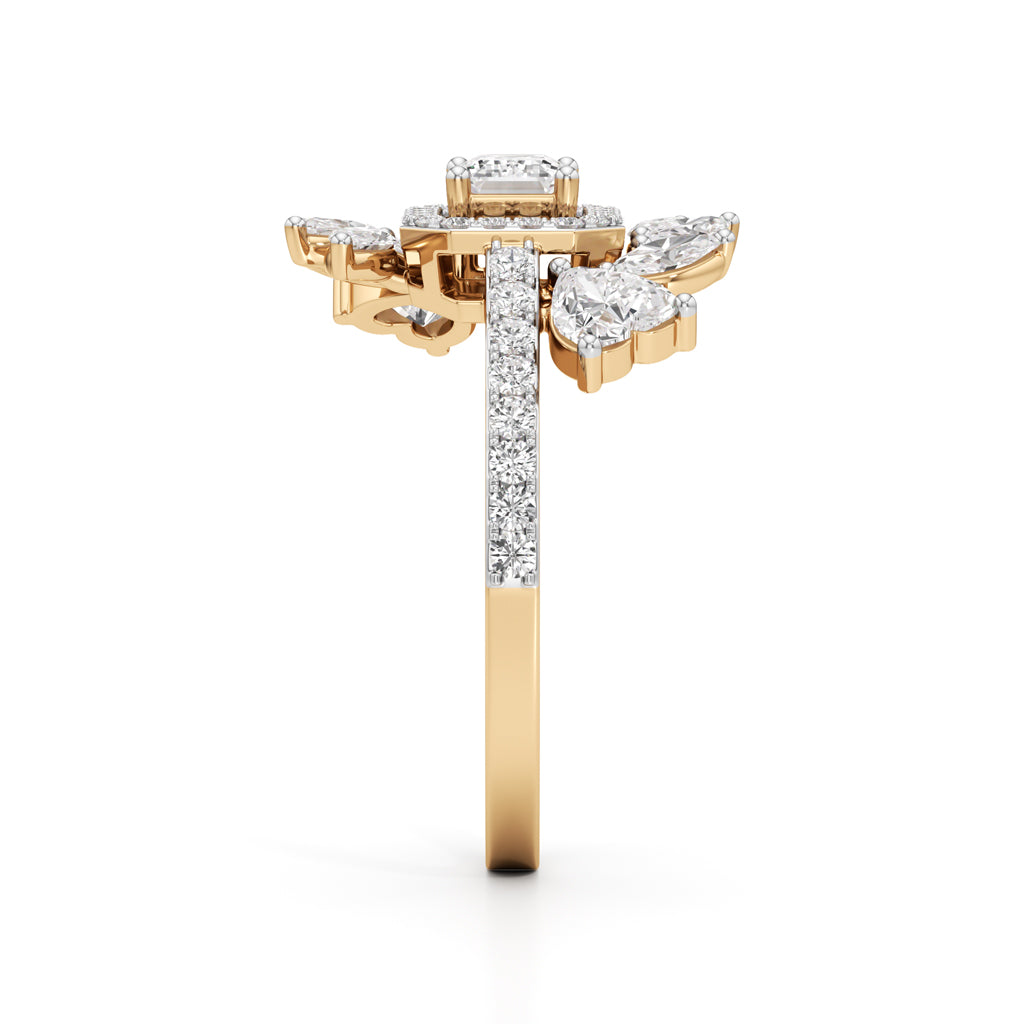 Celestia Radiant Halo Ring