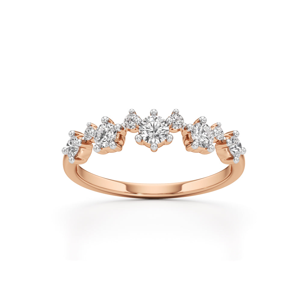 Celestia Diamond Burst Ring