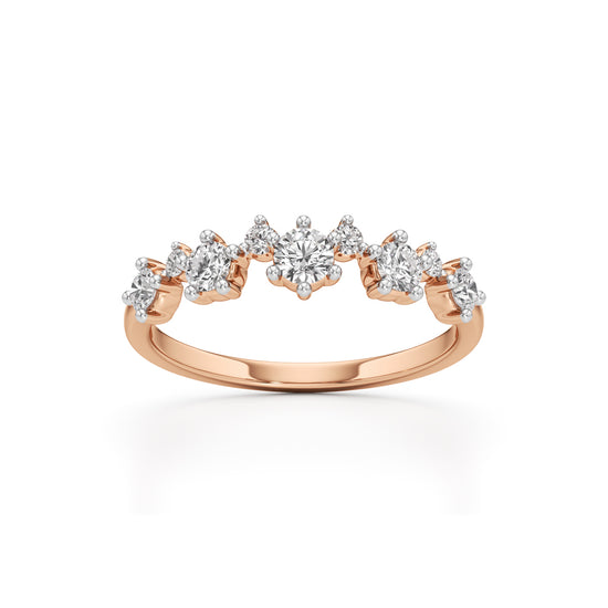 Celestia Diamond Burst Ring