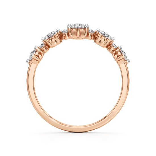 Celestia Diamond Burst Ring