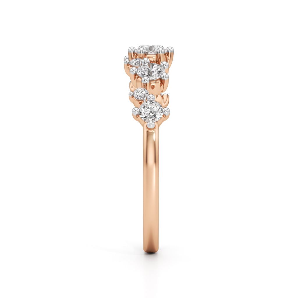 Celestia Diamond Burst Ring