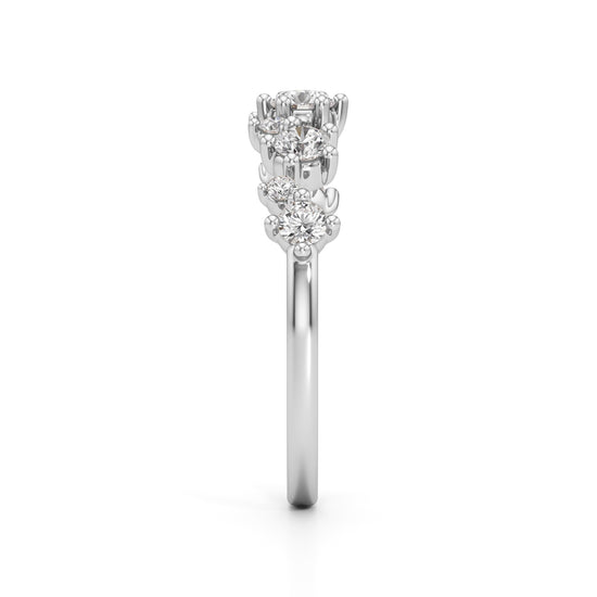 Celestia Diamond Burst Ring