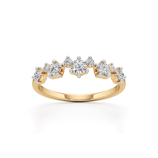 Celestia Diamond Burst Ring