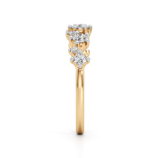 Celestia Diamond Burst Ring