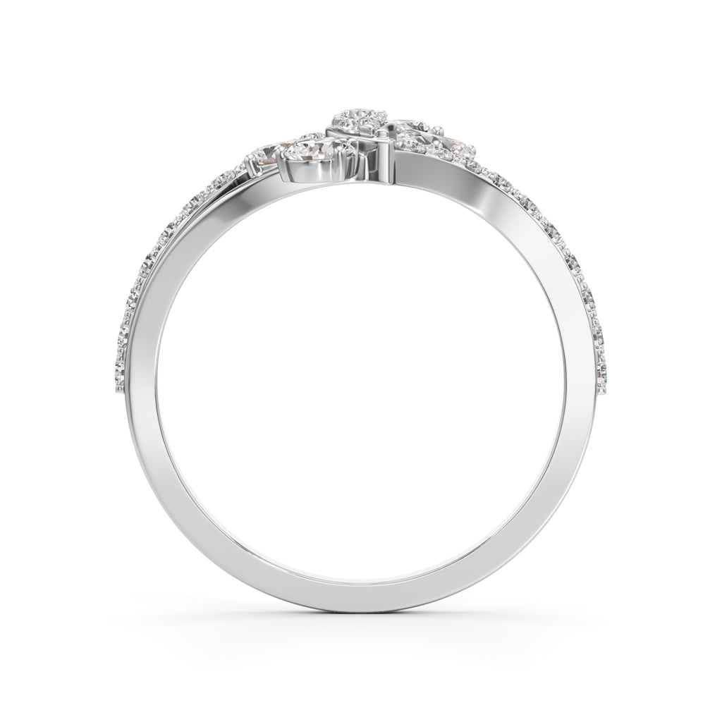 Serenity Flow Diamond Ring