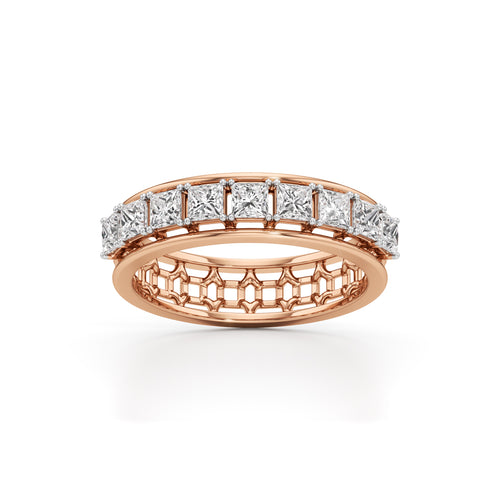 Regalia PrincessCut Diamond Eternity Band