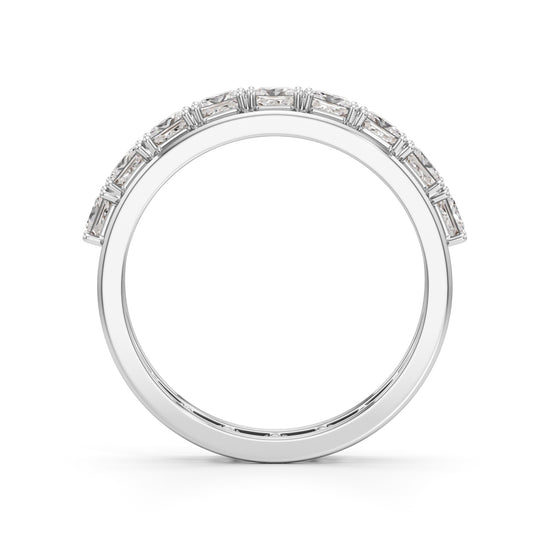 Regalia Princess-Cut Diamond Eternity Band