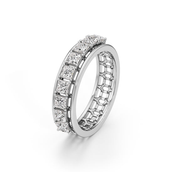 Regalia PrincessCut Diamond Eternity Band