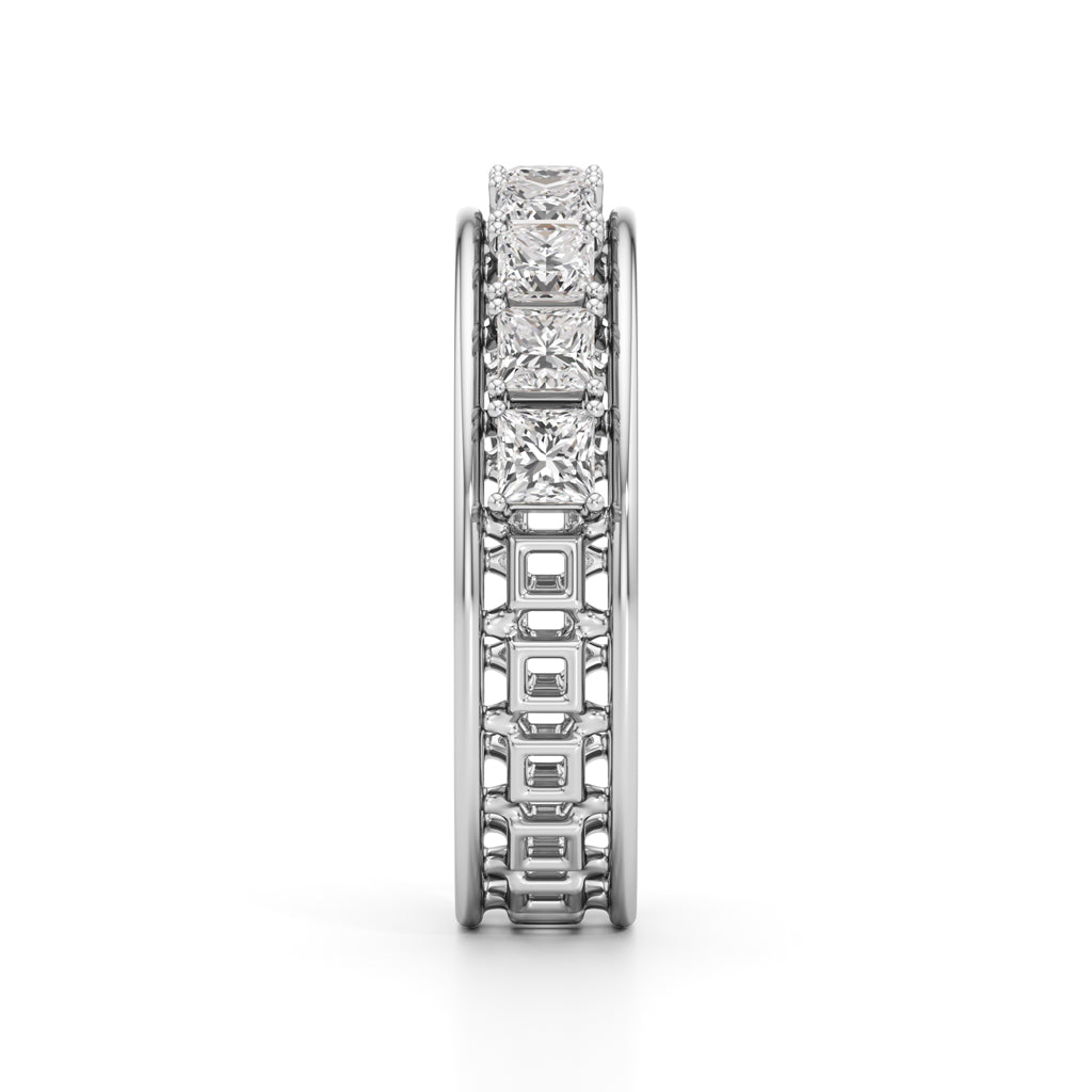 Regalia PrincessCut Diamond Eternity Band