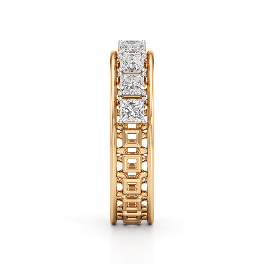 Regalia PrincessCut Diamond Eternity Band