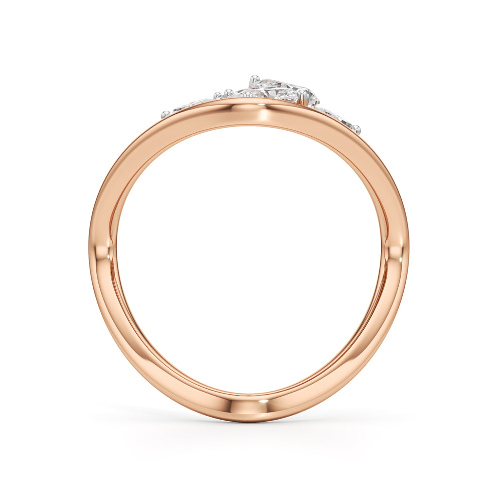 Celestia Crown Accent Ring