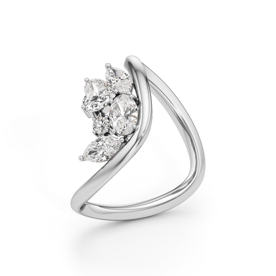 Celestia Crown Accent Ring