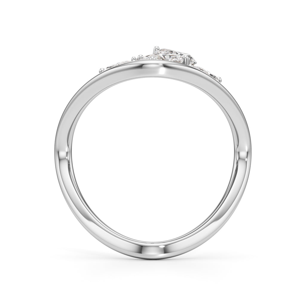 Celestia Crown Accent Ring