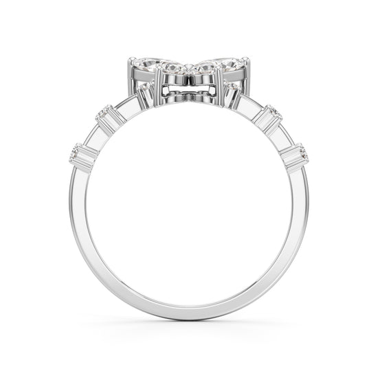 Papillon Sparkle Diamond Butterfly Ring