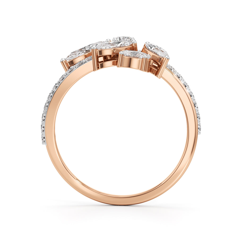 Marquise Muse Diamond Bloom Ring