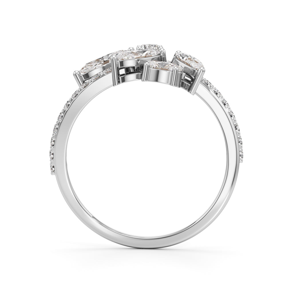 Marquise Muse Diamond Bloom Ring