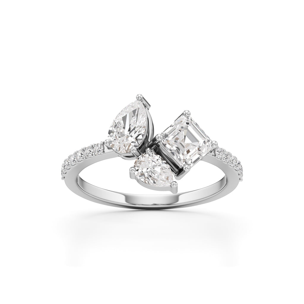Celestia Triforme Diamond Ring