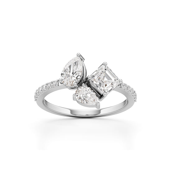 Celestia Triforme Diamond Ring