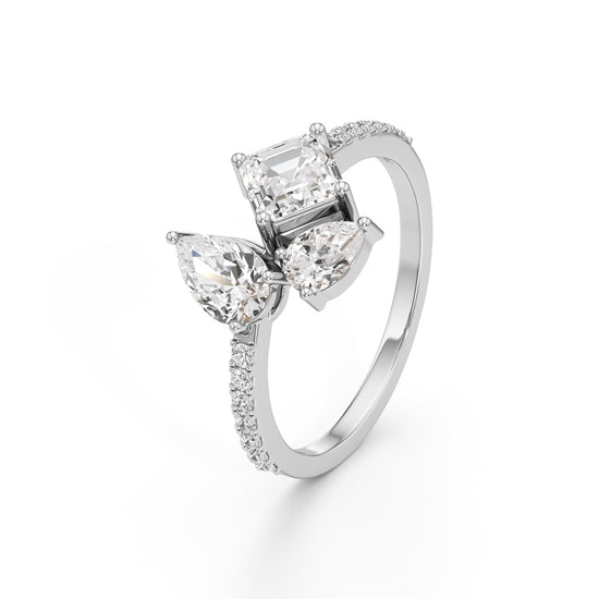 Celestia Triforme Diamond Ring