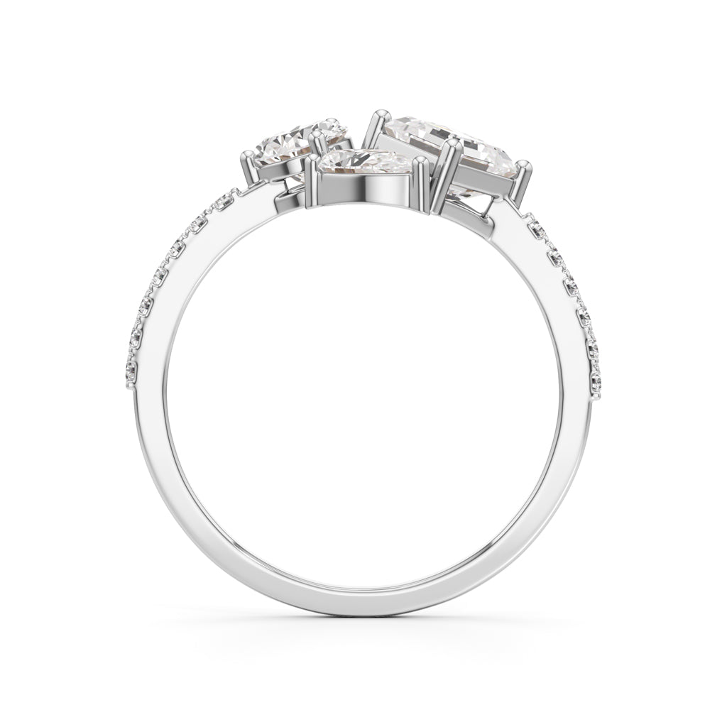 Celestia Triforme Diamond Ring