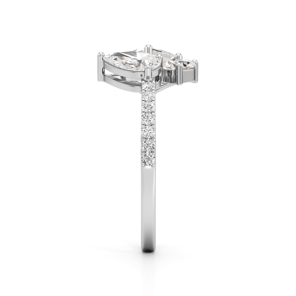 Celestia Triforme Diamond Ring