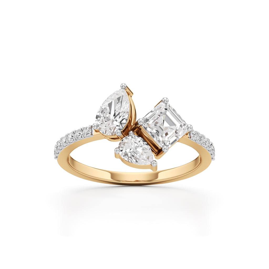 Celestia Triforme Diamond Ring