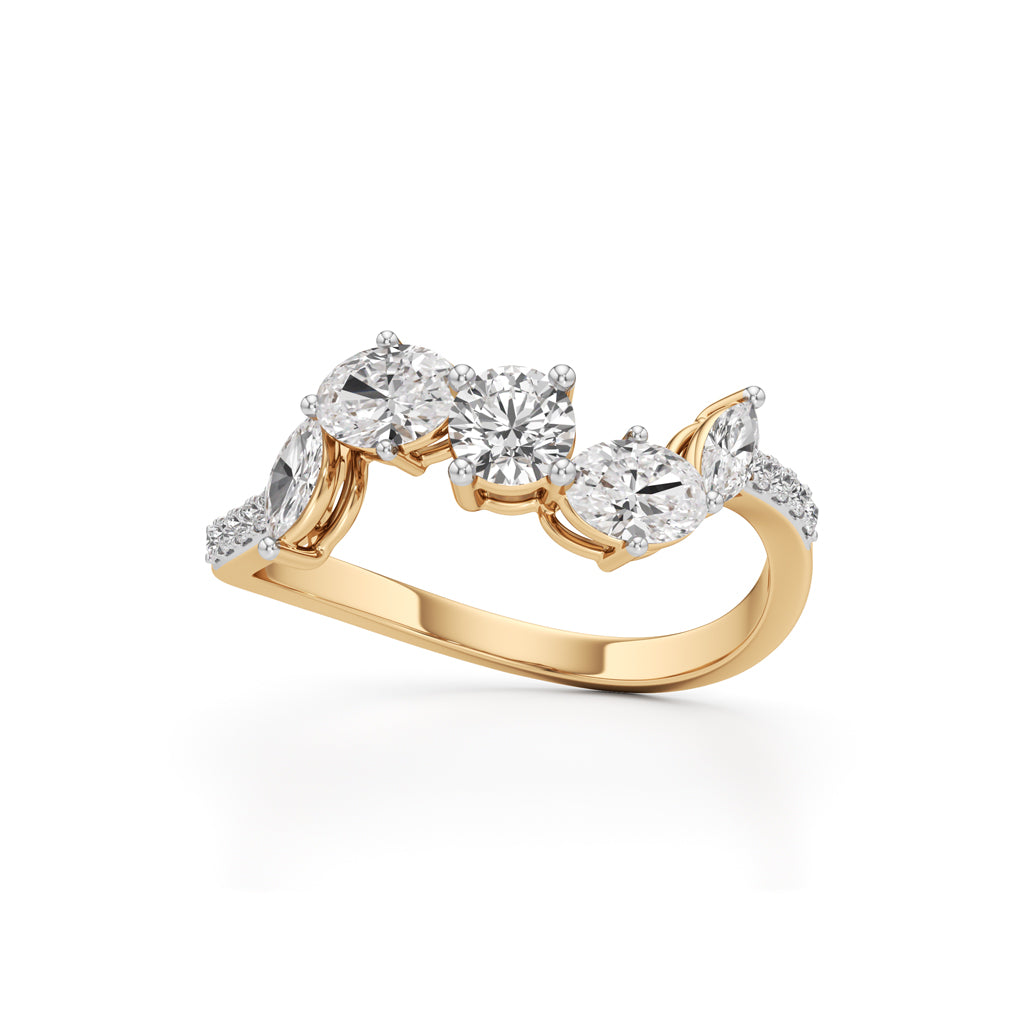 Whispers of Spring Diamond Ring