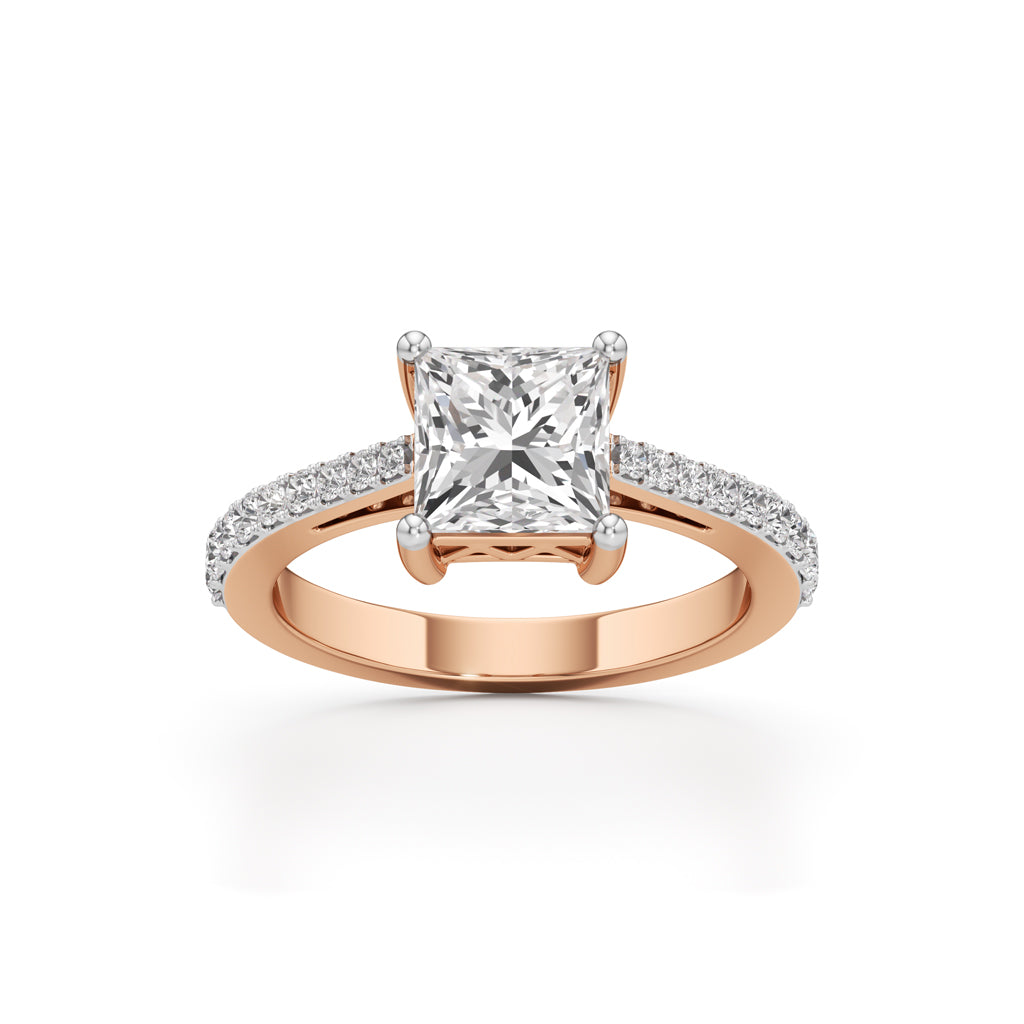 Celesta Princess Diamond Ring