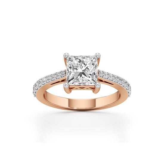 Celesta Princess Diamond Ring