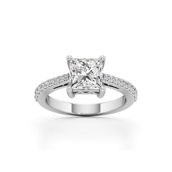 Celesta Princess Diamond Ring