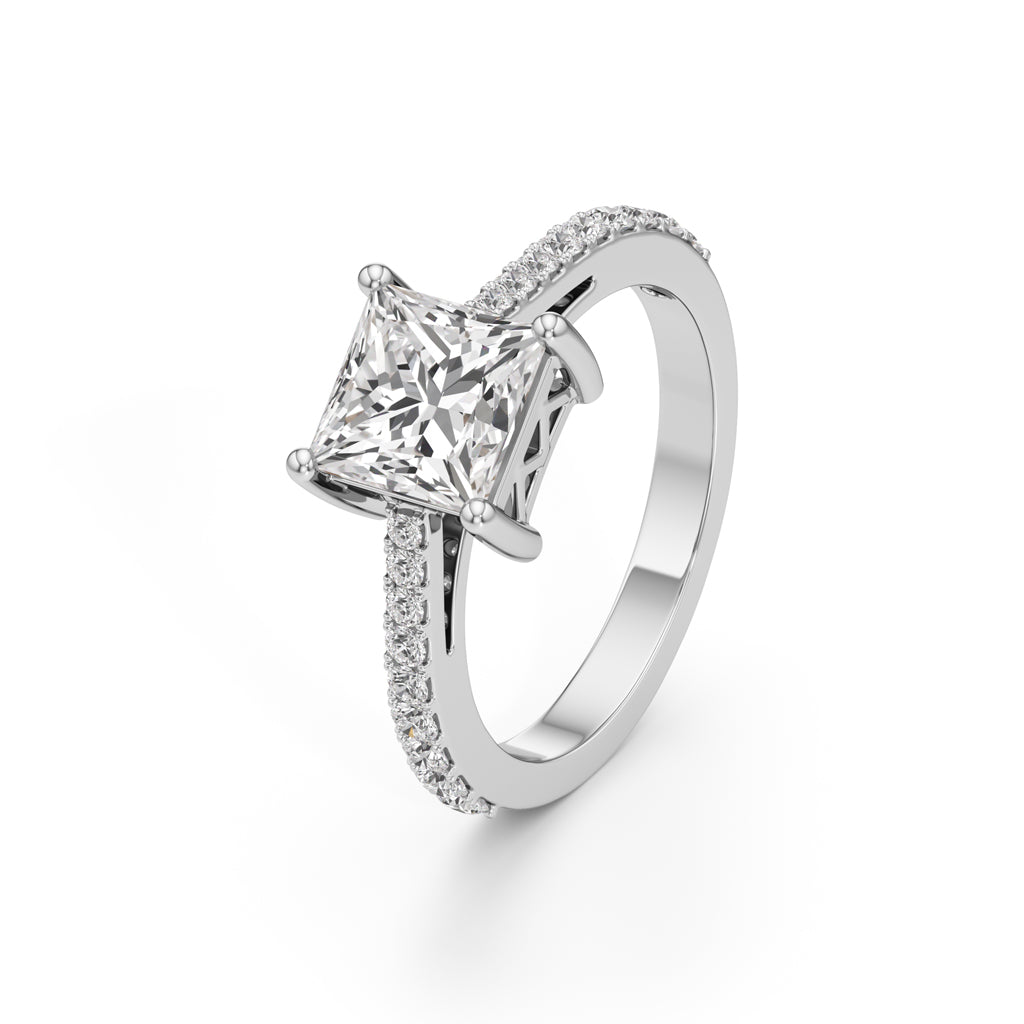 Celesta Princess Diamond Ring