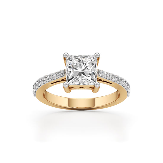 Celesta Princess Diamond Ring