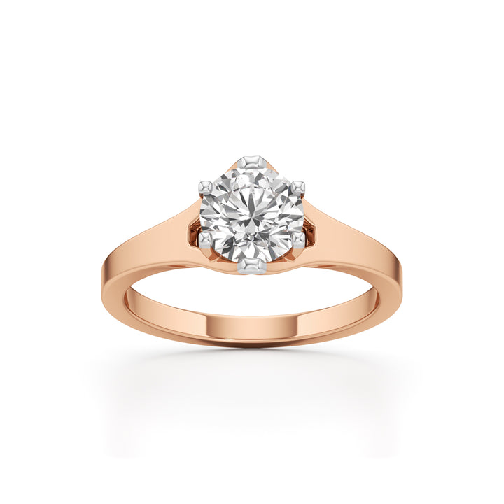 Celestia Solitaire Grace Ring