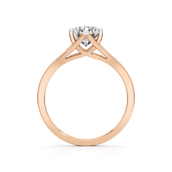 Celestia Solitaire Grace Ring