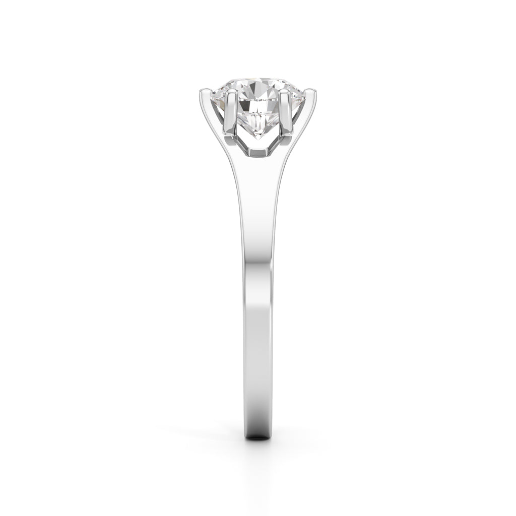 Celestia Solitaire Grace Ring