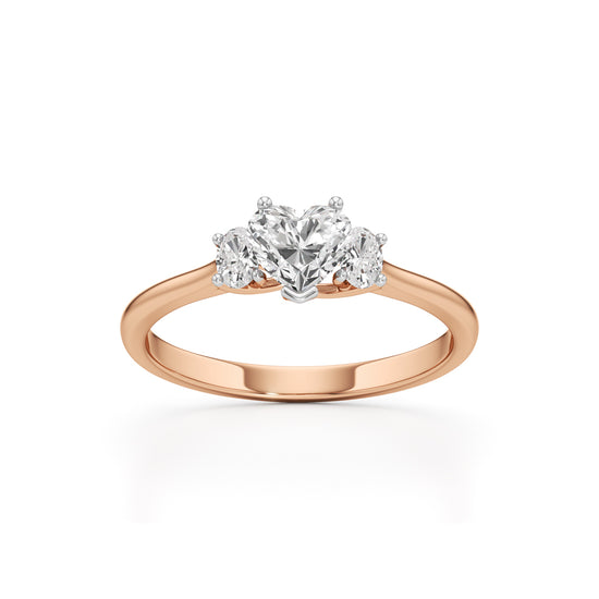 Elysia Heart Trilogy Ring