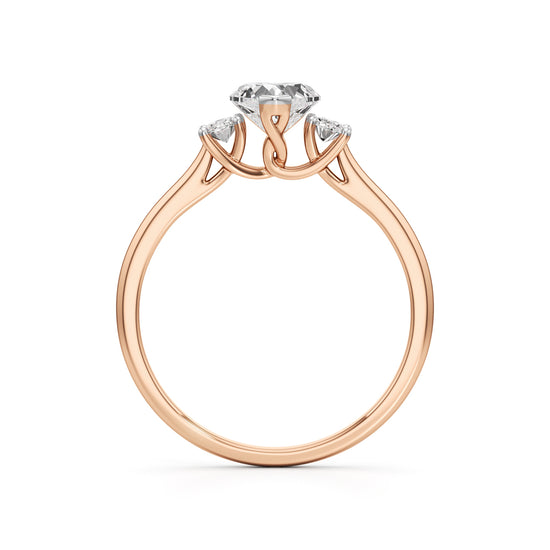 Elysia Heart Trilogy Ring