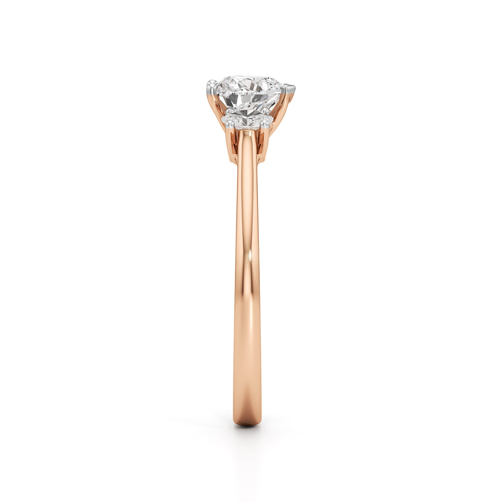 Elysia Heart Trilogy Ring