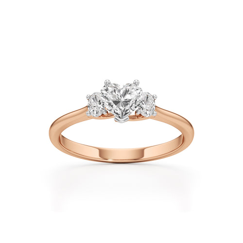 Elysia Heart Trilogy Ring